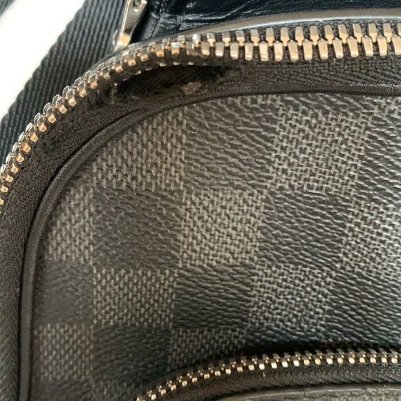 Louis Vuitton Damier Graphite Canvas Avenue Slingbag Backpack Style Bag - Picture 9 of 16